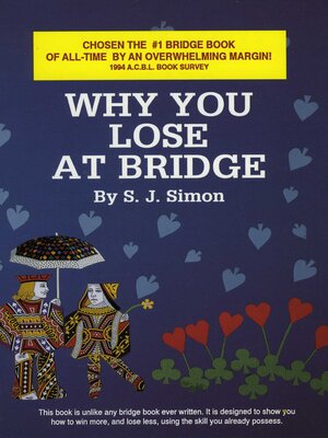 cover image of Why You Lose at Bridge